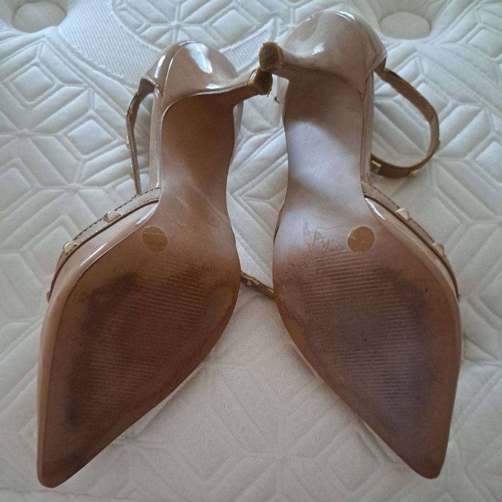 Patent Pumps with Stud Trim - Picture 7 of 13